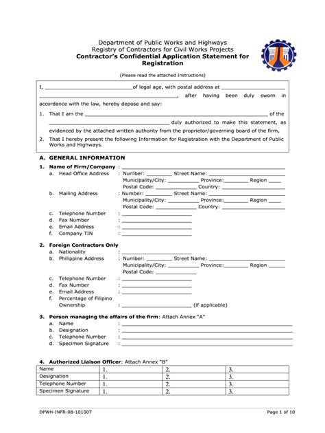 crc dpwh|Contractor’s Licensing and Registration .